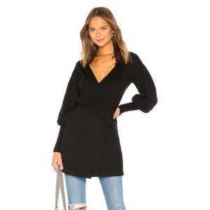 NEW Lovers + Friends Jane Sweater Black Small H20